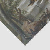 Pferde an der Porch (von Albrecht Adam) Seidenpapier (Ausschnitt)