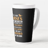 Pferde Art Yes I Ride Pferde Milchtasse (Rechte Ecke)