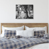 Pferde auf dem Feld Leinwanddruck (Insitu (Schlafzimmer))
