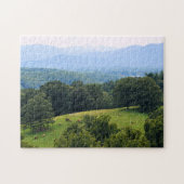 Pferde auf den Blue Ridge Mountains Puzzle (Horizontal)