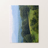 Pferde auf den Blue Ridge Mountains Puzzle (Vertikal)