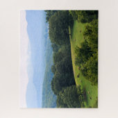 Pferde auf den Blue Ridge Mountains Puzzle (Vertikal)