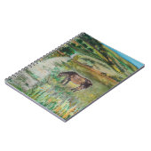 Pferde auf der Wiese Notizblock (Linke Seite)