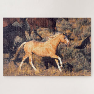 Pferde auf einer Ponderosa-Ranch Puzzle