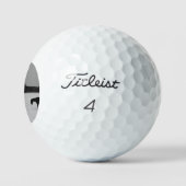 Pferde auf Schnee tpv1 gbcna Golfball (Logo)