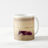 Pferde auf Weide Kaffeetasse (VorderseiteRechts)