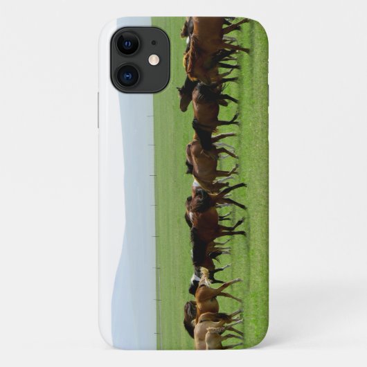 Pferde auf Weide - Landschaftsfotografie Case-Mate iPhone Hülle (Rückseite)