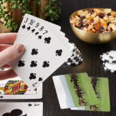 Pferde auf Weide - Landschaftsfotografie Spielkarten (In Situ)