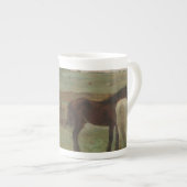 Pferde auf Wiese, Ölgemälde, Edgar Degas Porzellantasse (Vorderseite Rechts)