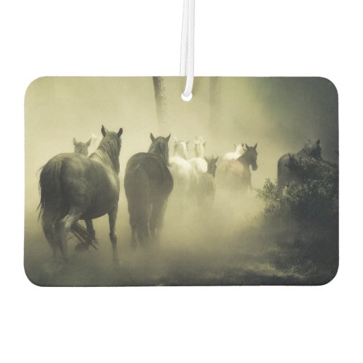 Pferde Autolufterfrischer (Rückseite)