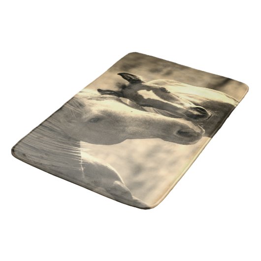 Pferde Badematte (Schrägansicht)