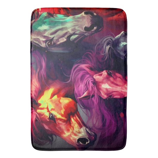 Pferde Badematte (Vorderseite Vertikal)