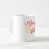 Pferde Behielt mich stabil Kaffeetasse (Vorderseite Links)