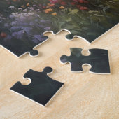 Pferde bei Morgengrauen Puzzle (Seite)