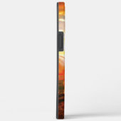 Pferde bei Sonnenuntergang Kissen Case-Mate iPhone Hülle (Rückseite / Rechts)