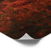 Pferde bei Sonnenuntergang Kissen Poster (Ecke)