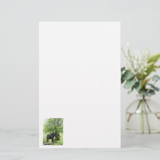 PFERDE BRIEFPAPIER (Stehend Vorderseite)