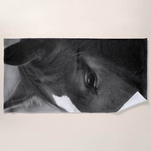 Pferde btcna strandtuch (Vorderseite)