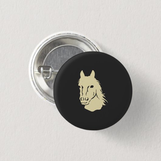Pferde Button (Vorne & Hinten)