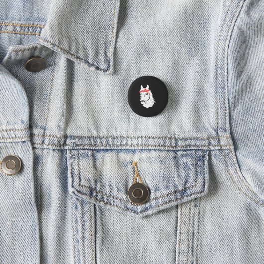 Pferde Button (Beispiel)