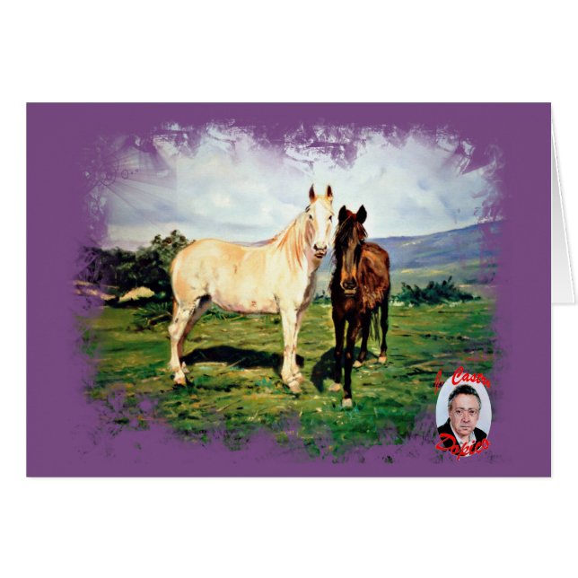 Pferde/Cabalos/Horses (Vorderseite (Horizontal))