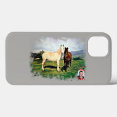 Pferde/Cabalos/Horses Case-Mate iPhone Hülle (Rückseite (Horizontal))