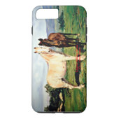 Pferde/Cabalos/Horses Case-Mate iPhone Hülle (Rückseite)