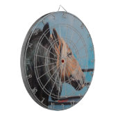 Pferde/Cabalos/Horses Dartscheibe (Vorderseite Links)