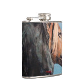 Pferde/Cabalos/Horses Flachmann (Rechts)