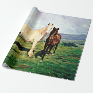 Pferde/Cabalos/Horses Geschenkpapier