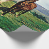 Pferde/Cabalos/Horses Geschenkpapier (Ecke)