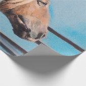 Pferde/Cabalos/Horses Geschenkpapier (Ecke)