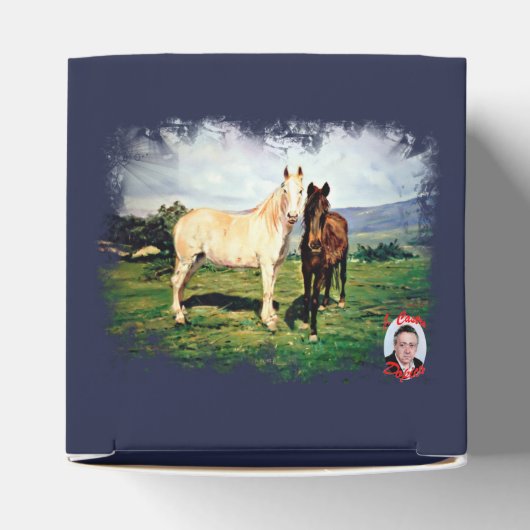 Pferde/Cabalos/Horses Geschenkschachtel (Oben)