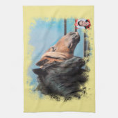 Pferde/Cabalos/Horses Handtuch (Vertikal)
