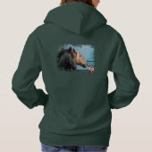 Pferde/Cabalos/Horses Hoodie (Rückseite)