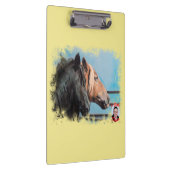 Pferde/Cabalos/Horses Klemmbrett (Rechts)