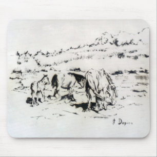 Pferde/Cabalos/Horses Mousepad