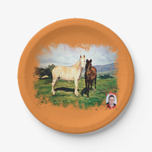 Pferde/Cabalos/Horses Pappteller