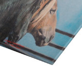 Pferde/Cabalos/Horses Schneidebrett (Ecke)
