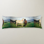 Pferde/Cabalos/Horses Seitenschläferkissen (Rückseite)