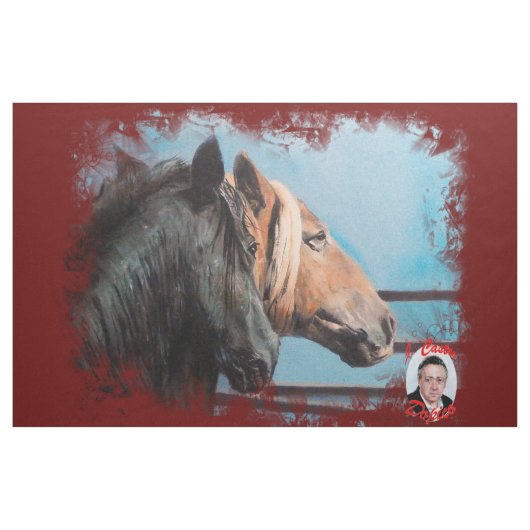 Pferde/Cabalos/Horses Stoff (Yard (91,4 cm))