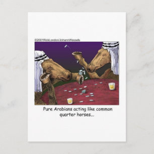 Pferde Cartoon Geschenke T-Shirts & Sammlerstücke Postkarte