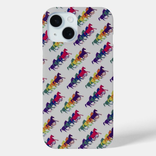 Pferde Case-Mate iPhone Hülle (Rückseite)