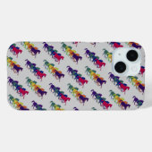 Pferde Case-Mate iPhone Hülle (Rückseite (Horizontal))