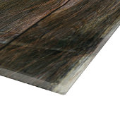 Pferde Cowboy Boots Sunflowers Rustic Barn Board Schneidebrett (Ecke)