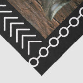 Pferde Cowboy Boots Sunflowers Rustic Barn Board Seidenpapier (Ausschnitt)