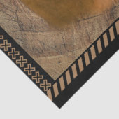 Pferde Cowboy Boots Wagon Wheel Rustikaler Stallho Seidenpapier (Ausschnitt)