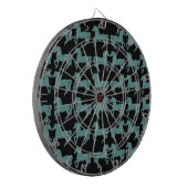 Pferde Dart Board Dartscheibe (Vorderseite Links)