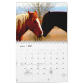 Pferde der Feuerstein-Hügel Kalender (Mär 2027)