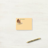 Pferde der Hohen Nakota Post-it Klebezettel (Auf Schreibtisch)